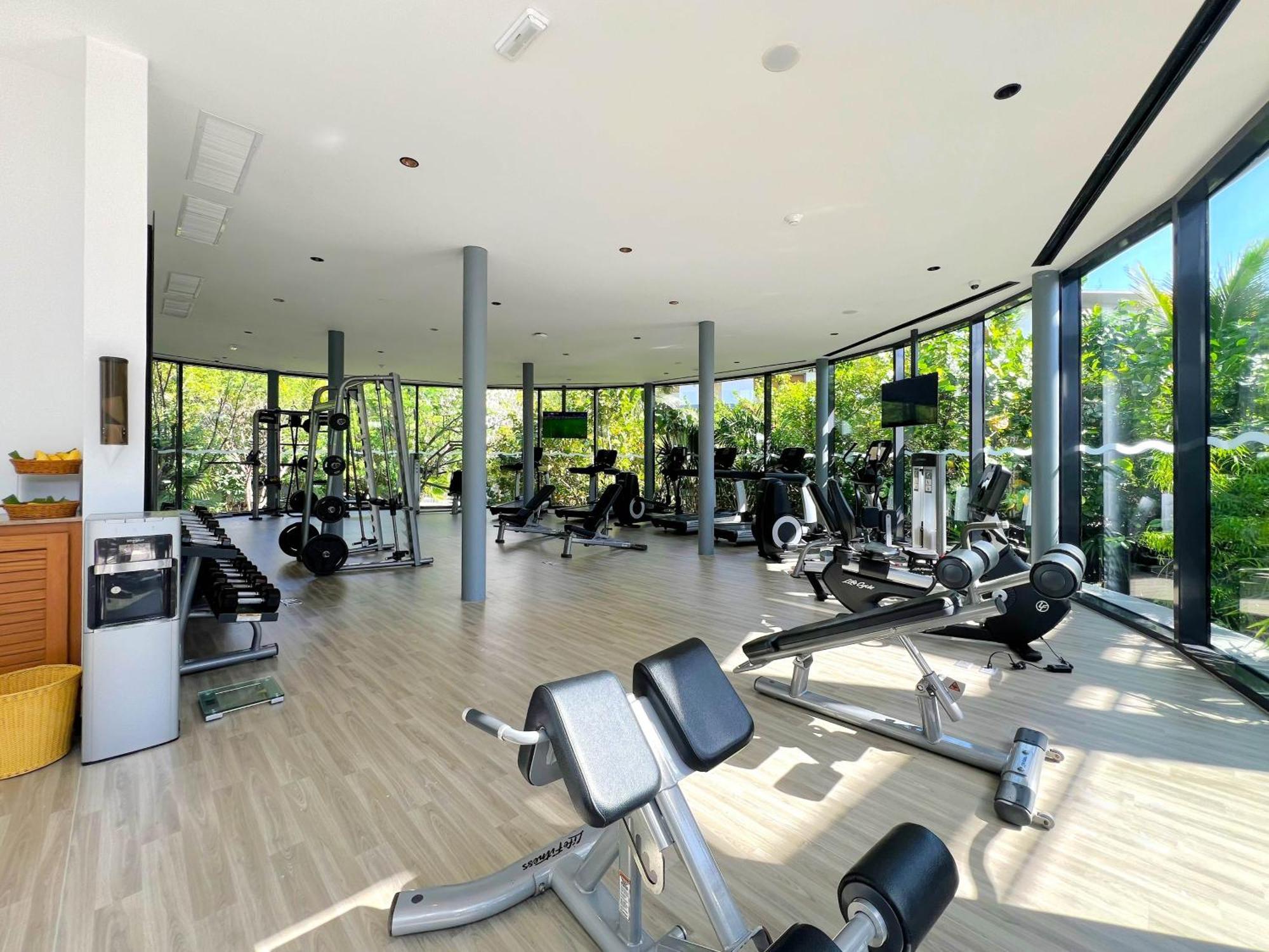 Alfredo V. Bonfil Haven Riviera Cancun (Adults Only) מראה חיצוני תמונה The gym at the resort
